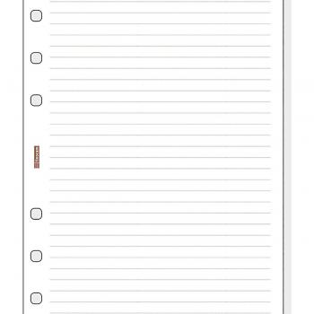Recambio de Agenda Finocam Open 500 R541 Horizontal 50 Hojas