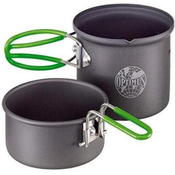 Set de cocina Optimus Terra Solo 0,6L para una persona