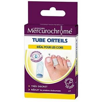 Mercurochrome - Tiras tubulares para dedos del pie
