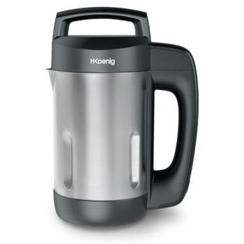 Blender Térmico H.Koenig MXC20 - 850 W - 1.1 L - Acero Inoxidable - Negro - 2 Programas de Cocción