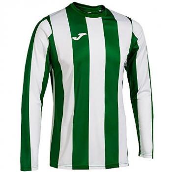 Camiseta de fútbol Joma Inter Classic manga larga hombre verde blanco