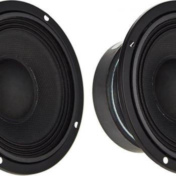 Eminence Alpha 4-8 Full-Range Speaker Driver, 4, 55W, 8 Ohm, Pair