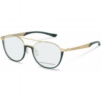 Porsche Design P8389 B Men's Eyeglasses Gold Size 52 - Frame Only, Blue Light Block Available