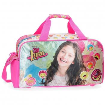 Disney Luna Icons Bolsa de Viaje, 25.88 litros, Color Rosa