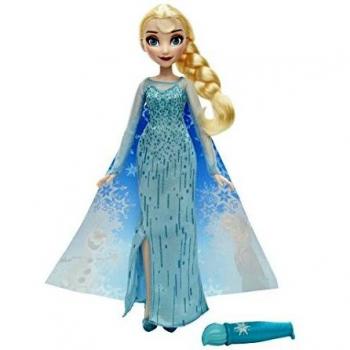 Disney Frozen - Muñeca Elsa con Capa mágica