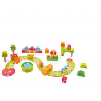 Hape Bloques construcción Ciudad Pepe y Amigos
