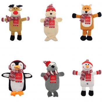 Novedad botella de agua caliente oso muñeco de nieve Fox MORSA reno pingüino Walrus