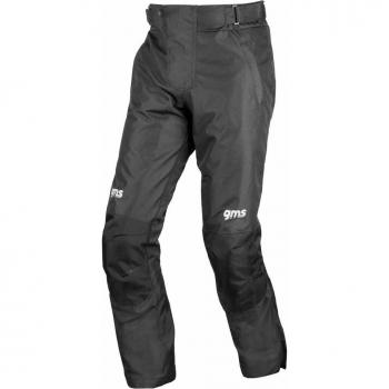 GMS Pantalones de Moto para Mujer Starter Negros y GMS Starter Ladies Chaqueta textil de motocicleta - Negro (4XL)
