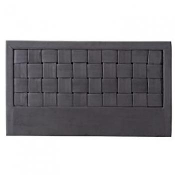 Cabecero Jenna - 160 cm - Terciopelo Gris Oscuro - Contemporáneo - Diseño