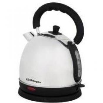 Orbegozo KT 6011 - Hervidor de agua, filtro de acero desmontable, apagado automático, protección contra sobrecalentamiento, 1.8 L de capacidad, 2200 W