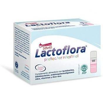 Lactoflora Children's Intestinal Protector Strawberry Flavor 7 Vials