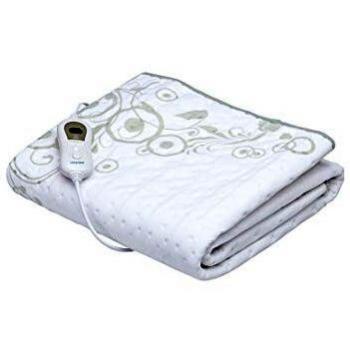 Lanaform Heating Blanket S2 - Electric Heated Blanket with 3 Heat Levels and Auto Shut-Off, 140 x 160 cm