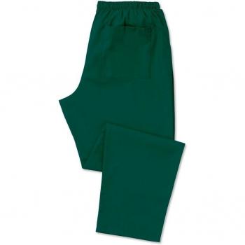 Pantalones de trabajo, unisex, color verde, para veterinarios