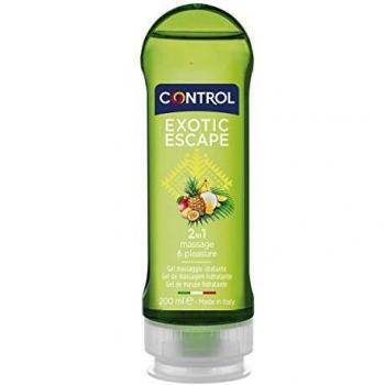 Control Exotic Escape 2 in 1 Heat Effect Massage Gel 200ml