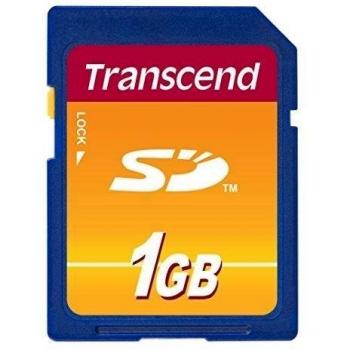Transcend TS1GSDC - Tarjeta de memoria SD de 1 GB
