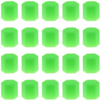 Paquete De Neumático De La Rueda Del Coche Tornillo 20 Protege La Cubierta Perno De La Tapa De Tuercas De Seguridad De 17 Mm Verde