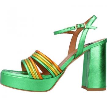 Sandalias de Fiesta Mujer Ángel Alarcón Modelo Amber y Sandalias de Mujer Ángel Alarcón Combi Galaxy Verde