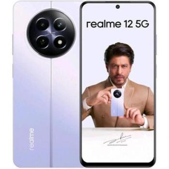 Realme 12 5G Smartphone Libre Morado de 256GB de Almacenamiento y 8GB de RAM
