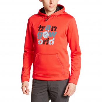 Trangoworld Atran Sudadera, Hombre, Rojo Tomate/Negro, XL