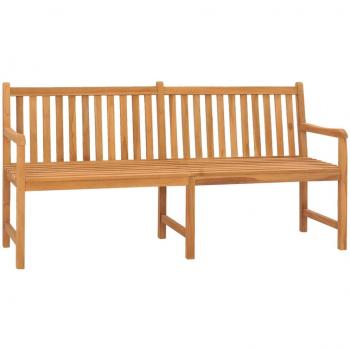vidaXL Garden Bench 180 cm Solid Teak Wood