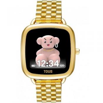 Reloj smartwatch D-Connect con brazalete de acero IPG dorado Mod. 3000135400