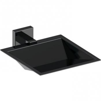 BELTRAN 10755 NIZA Porta Jabonera Cromo Negro