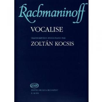 RACHMANINOV - Vocalise Op.34 nº 14 para Piano