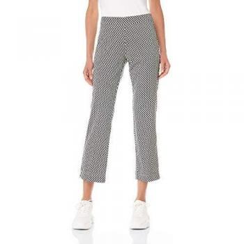 goldenpoint Pantalón Mujer Leggings Rectos Estampado Optical