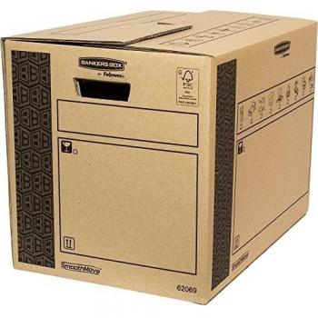 Bankers Box 6206902 - Caja de transporte y mudanza, grande