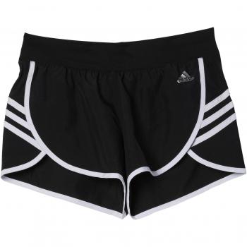 adidas Ult Wvn 3S Shrt - Pantalón corto para mujer, talla XS, color negro/ blanco