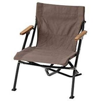 Snow Peak Luxury Low Folding Beach Chair - Gray - One Size