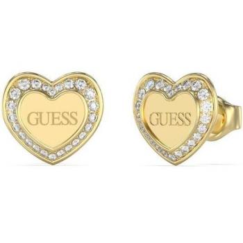 Pendientes Guess Amami de acero dorado