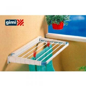 Tendedero de Pared Gimi Telepack 100 con Brazos Regulables y Plegables