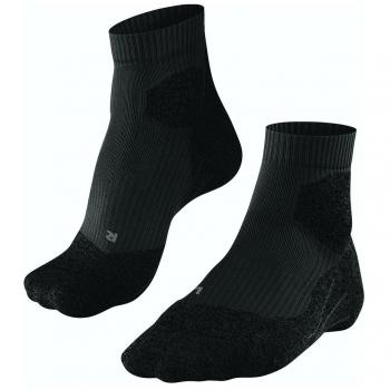 Falke RU Trail Men's Running Socks - Black, Dark Grey, Size 42-43