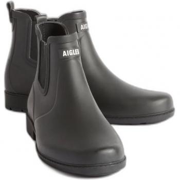 Aigle Carville Short Wellington Boots - Black - Male - Size: 8 UK