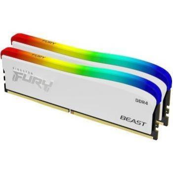 Kingston FURY Beast Special Edition White 16GB Kit (2 x 8GB) DDR4-3200MHz CL16 Memory