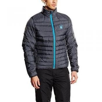 SPYDER Daunenjacke Dolomite - Chaqueta de esquí para Hombre, Color Gris, Talla M