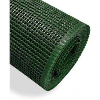 Red de Plástico Verde para Balcones y Terrazas | Seleccione Medida y Cuadrado | 1x5 m (Cuadrado: 1 cm)