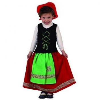 Atosa - Disfraz de folklore para niña, talla 12-24 meses