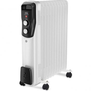 Radiador de Aceite Ufesa Antares 2500, 11 Elementos, Potencia 2500W, Color Blanco