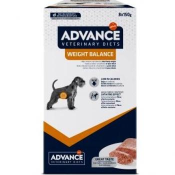 Advance Veterinary Diets Weight Balance Sobres Para Perros 8 X 150 Gr