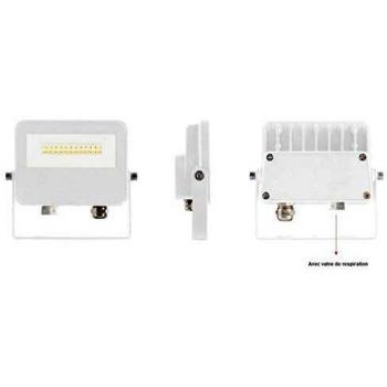 Proyector LED Exterior Sky 10W IP65 Blanco Mate CCT Switch 3000K-4000K-5000K Ángulo 115°
