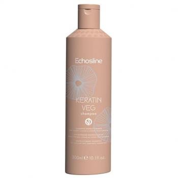 Champú Vegano de Queratina 300ml - Echosline, Nutritivo y Fortificante con Aminoácidos