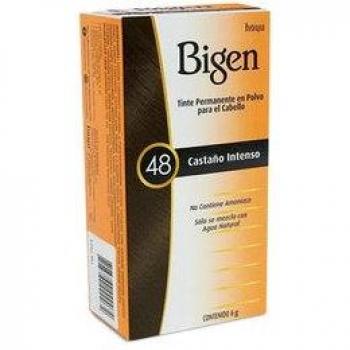 Tinte para cabello Bigen 48 Dark Chestnut 6 gr