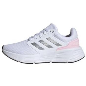 Adidas Galaxy 6 Women's Running Shoes - Cloud White / Silver Metallic / Clear Pink