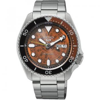 Seiko 5 Sports Street Automatic Skeleton Dial Men's Watch SRPJ47K1