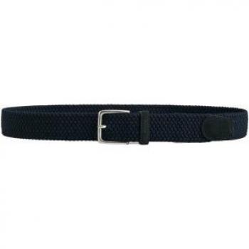 Cinturón elástico trenzado marino para hombre Gant 105 cm, Casual, Clásico, Poliéster
