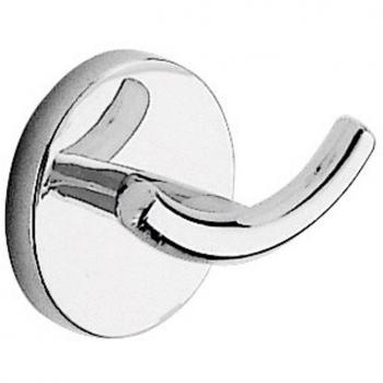 Gedy 42261300100 Percha Doble, Cromo Brillo, 7.5X5X6 cm