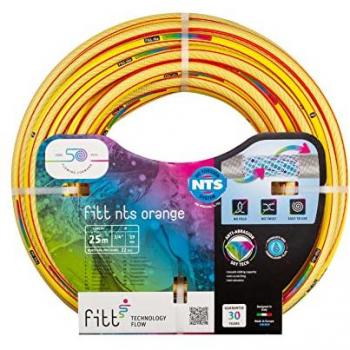 Manguera de Riego NTS Orange 19mm x 25m - Robusta y Maleable para Uso Intensivo