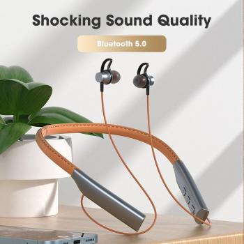 Auriculares deportivos inalámbricos Bluetooth Niye con cuello colgante y micrófono para Xiaomi, Mi y Huawei P30